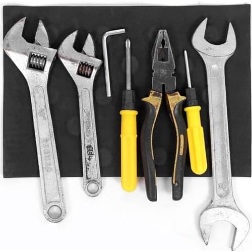 Flexible Magnetic Tool Holder Repair Tool Storage Magnetic Mat Car Interior Mag-pad Rubber Magnetic Accessories For Vehicles