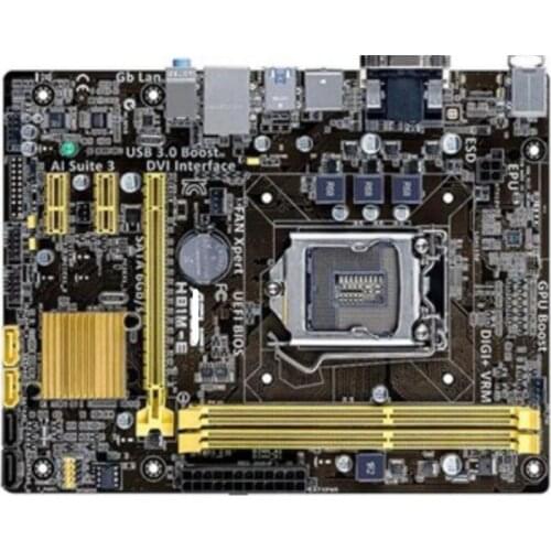 ASUS H81M-E original motherboard LGA 1150 DDR3 For i3 i5 i7 cpu 16GB SATA3 USB2.0 USB3.0 used sales Desktop motherboard pc