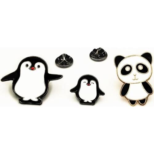 ILYSY Black Brooches For Clothes