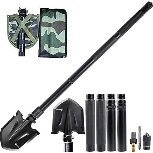 Spade Camping Shovels Military Folding Shovel Outdoor Sports Survival Pocket Tools Multi Tool Gear Edc Equipment Pocket Tool