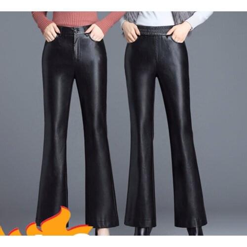 MVJT DAIR Women's Leather Pants