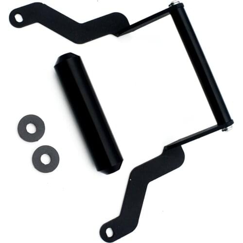 Navigation Bracket GPS Mount Brackets Phone Holder For BMW C400X 2018-2019 Motorcycle Black Aluminum