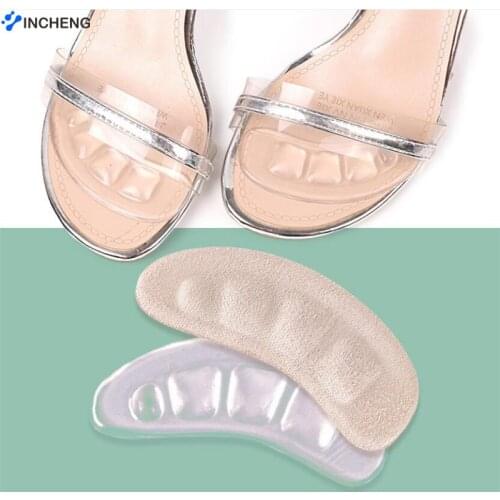 Non-slip Insoles Heel Sticker for High Heels Flip Flop Sandals Silicone Women Elegant Self-adhesive Foot Patch Gel Forefoot Pad