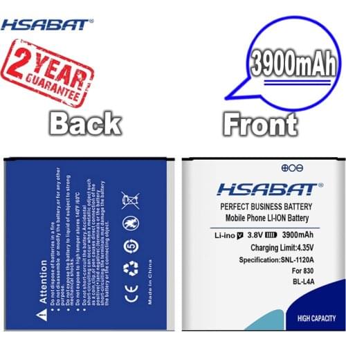 New Arrival [ HSABAT ] 3900mAh BL-L4A BLL4A BL L4A BV-L4A Replacement Battery for Nokia Lumia 830 535 RM984 RM- 1090 RM- 1089