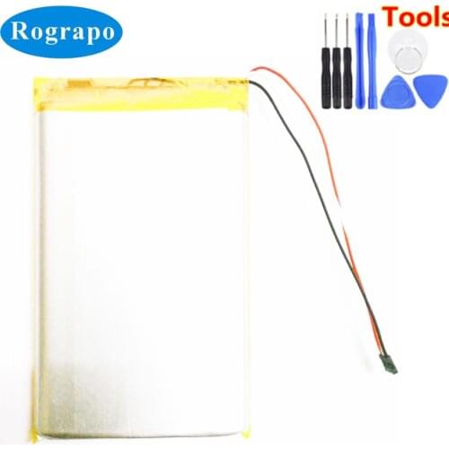 New 4050mAh PR-754680N Full Battery For IRIVER Astell & Kern AK300 AK320 AK380 Player Batteries Accumulator 3-wire Plug +tools