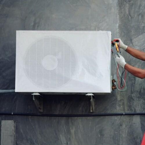 Silver Coated Air Conditioner Covers Outside Split Air Conditioner Dust Covers Waterproof Sunscreen Rainproof Protector