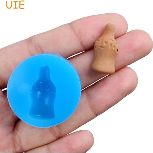 PYL062U Coke Bottle Candy Mold 24mm - Cake Decorating Chocolate Bakeware Sugarcraft Molds, Polymer Clay Molds