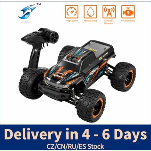 Linxtech 16889A 16889 1/16 RC Car 45km/h 30km/h Brushless Motor 4WD RC Race Truck Car Big Foot Off Road Car Toy