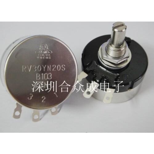 TOCOS TOKYO RV30 RV30YN RV30YN20S B503 50K B50K RV30YN20SB503 potentiometer lap shaft 20mm switch