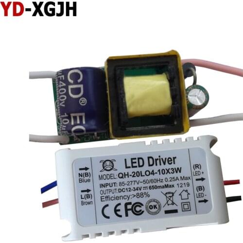 1W 3W 5W 10W 20W 30W 36W 50W 100W No Flicker LED Driver Lighting Transformers Power Supply for 1 3 5 10 20 30 50 100W Watt Lam