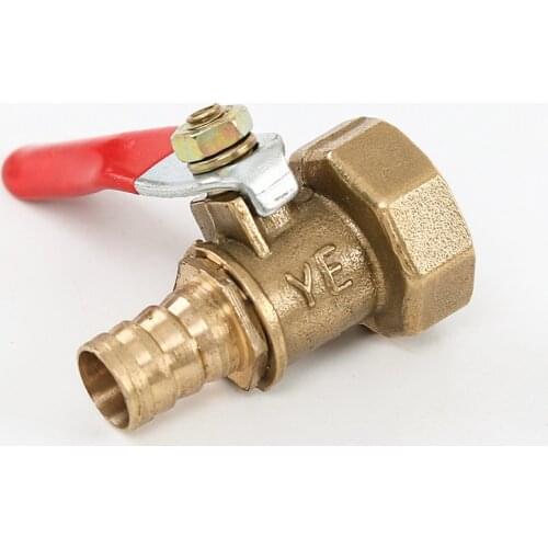Brass 6mm 8mm 10mm 12mm Hose Barb BSP Female Thread Straight Barbed Brass Connector Joint Copper Pipe Fitting Coupler Adapter