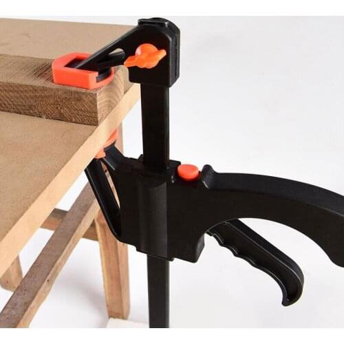 4pcs 4 inch F Type Woodworking Clip Quick Grip Clamp Heavy Duty Carpenter Tool