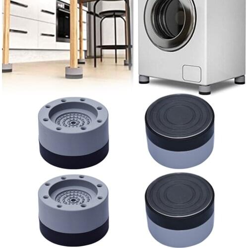 4Pcs/set Anti Vibration Feet Pads Rubber Legs Anti-Vibration Pad Dryer Refrigerator Base Fixed Non-Slip Pad Dropshipping