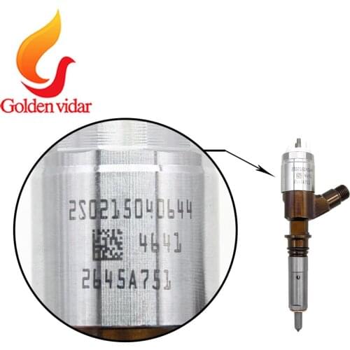 Brand new made in China Fuel Injector 320-0655, 2645A751, common rail injector 3200655 for Caterpillar C6.6 Industrial Engine