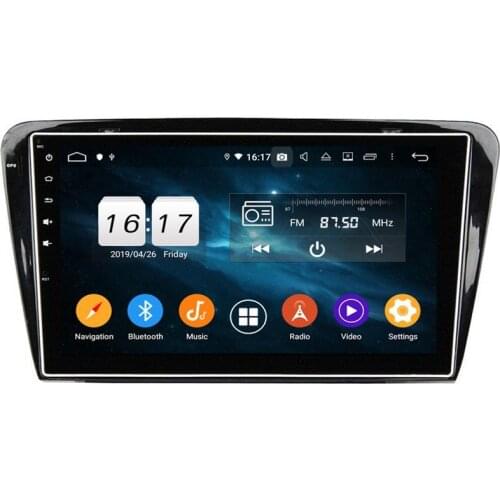 4gb+64gb PX6 6-Core 10.1" Android 10.0 Car DVD Player for Skoda Octavia 2013-2016 Radio GPS WIFI Bluetooth 5.0 WIFI CarPlay