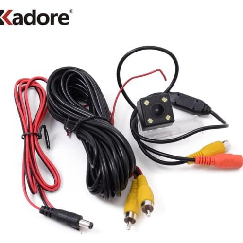 For Renault Koleos 2017 2018 Car Rearview Camera Backup Rear View Cameras Vehicle CCD LED Lights Parking Assistance Accessoreis