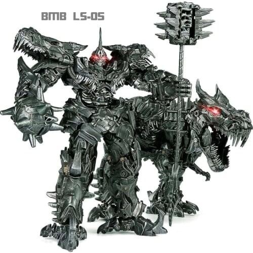 BMB Transformation Black Mamba LS05 LS-05 Grimlock Alloy Movie Oversize SS Dinosaur Leader Action Figure Robot Toys