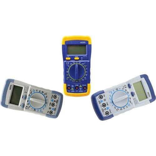 Intelligent A830L Multi Function LED Digital Multimeter, Household Electrician Instrument Instrument Voltage And Current Meter