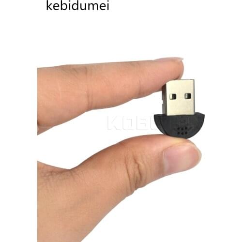 Kebidumei Mini USB 2.0 Microphone MIC Audio Adapter Direct Connect USB Driver for MSN Notebook Online multi channel recorder