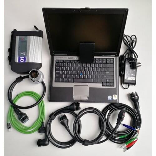 MB Star C4 SD Scanner compact 4 V06.2021 software in 360GB SSD D630 4G used laptop for Auto OBD Diagnosis tool Code Reader