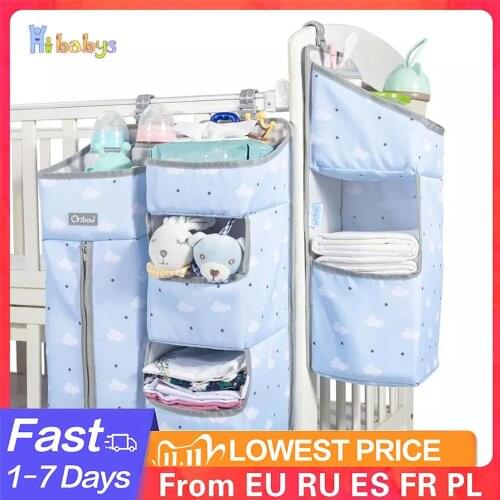2020 Portable Baby Crib Organizer Bed Hanging Bag for Baby Essentials Diaper Storage Cradle Bag Bedding Set