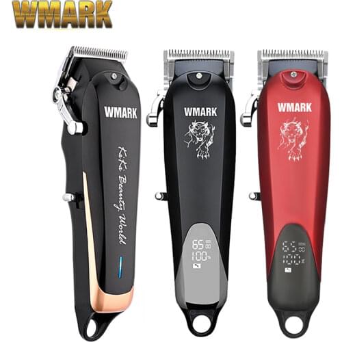 2021 WMARK NG-103plus 103B 2500mAh Professional Hair Clipper With Fade Blade Stagger-teeth Hair Cutting Machine