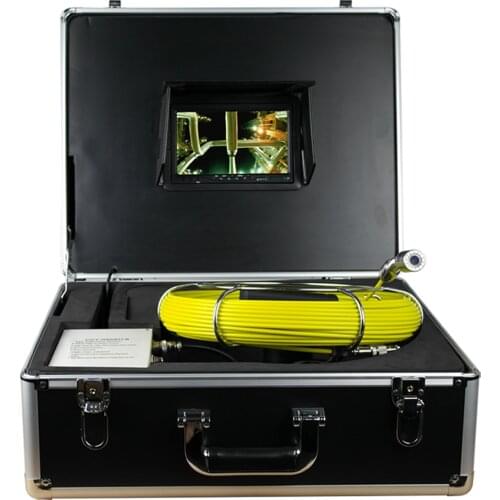 Industrial 100m Sewer Pipe Inspection Camera with DVR Recording