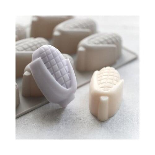 PRZY 9 Holes Corn DIY Handmade Soap Mold Silicone Soap Mold Aroma Mould Soap Making Moulds Resin Clay Molds Silicone Rubber