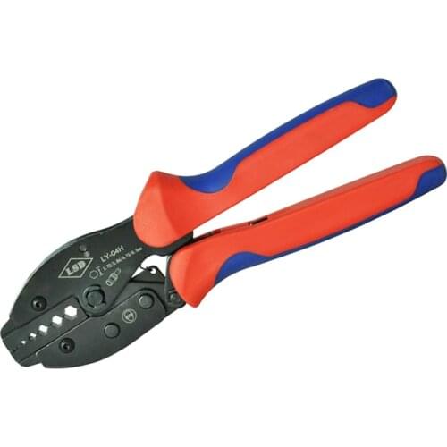 LY-04H Hand Crimping tools for crimping coaxical cables BNC cables connectors RG58,59 Electrical Ratchet Pliers crimper