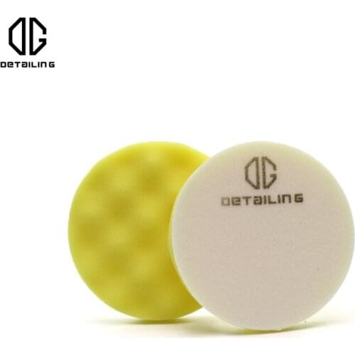 DETAILING 6inch Cutting Foam Pad Wave Sponge Polishing Pad Auto Buffing Pads For Car Polisher Use