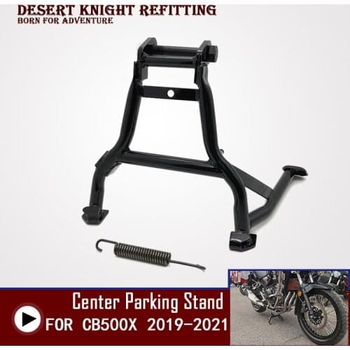 The New Motorcycle Middle Kickstand Bracket Pillar Center Central Parking Stand Holder Support For HONDA CB500X 2019 2020 2021