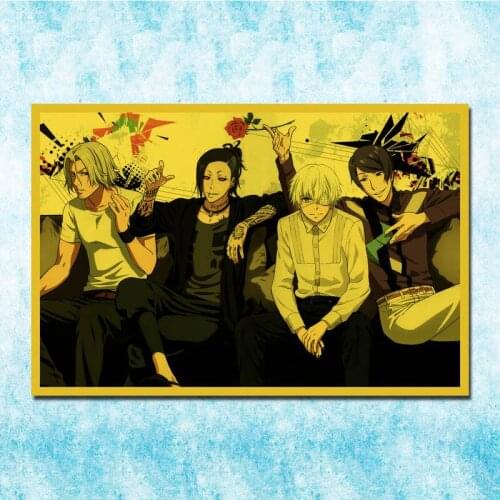 Japanese Anime Tokyo Ghoul Art Silk Poster Canvas Retro Print For Home Room Decor-028