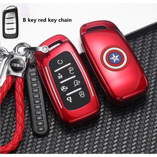 Car ABS Key Protect Case Cover Holder Shell For Changan CS75 PLUS CS85 COUPE CS95 2017 2018 2019 Interior Accessories
