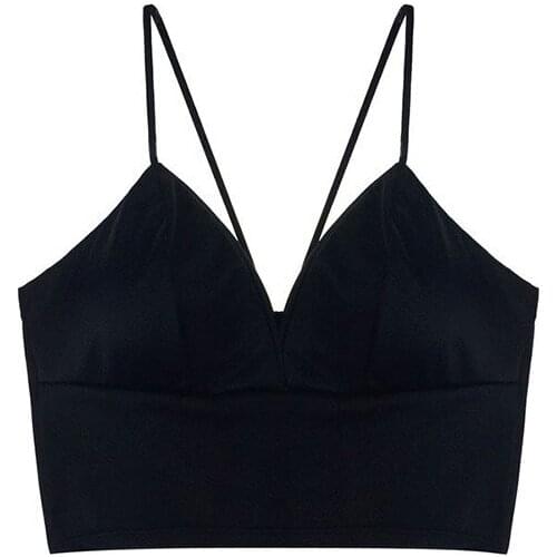 Women Corset Busty Chest Tank Top Women Short Bralette Low Cut Tanks Top Bandage Camis