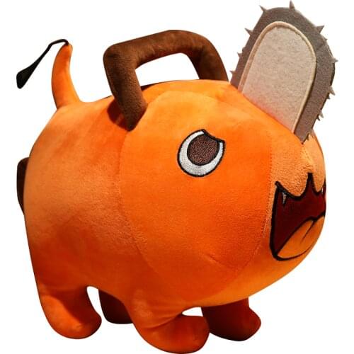 2021 Anime Chainsaw Man Pochita Plush Doll Pillows Cosplay Costume Props Accessories Cartoon Bolster Kawaii Plushie Baby Toys