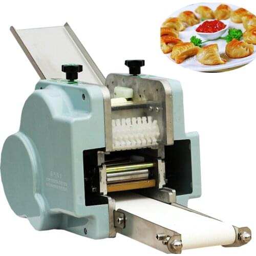 Automatic Dumpling Wrapper Making Machine Spring Roll Skin Maker Crepe Tortilla Chapati Roti Machine