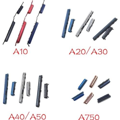 For Samsung A10 A105F A20 A205F A30 A305F A40 A405 A50 A750 Power Volume Side Button Key