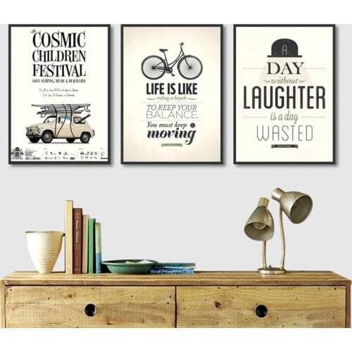 Letter Poster Art Print Inspirational Quotations Picture Canvas Painting For Home Wall Art Aisle Painting Modern Decoration