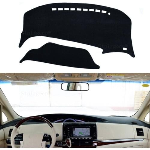 For Toyota Previa 50 2006~2019 XR50 Estima Tarago Dashboard Cover Sun Shade Non-slip Dash Mat Pad Carpet Interior Accessories