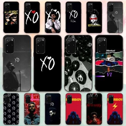 The Weeknd Starboy Pop Cantor xo Phone Case For Samsung S21 S30 Plus ultra 5G M11 A50 A51 A71 A20S