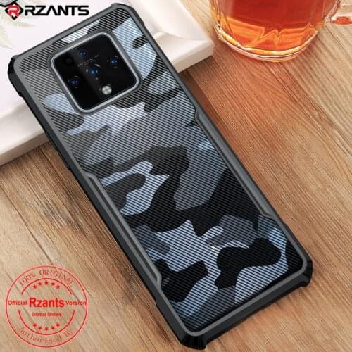 Rzants For TECNO CAMON 16 / 16 Premier Case Hard [Camouflage Beetle] Shockproof Slim Crystal Clear Cover funda Casing