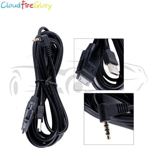 CloudFireGlory For Kenwood KCA-iP202 iPod iPhone Video Direct Connection Set Adapter Interface Cable