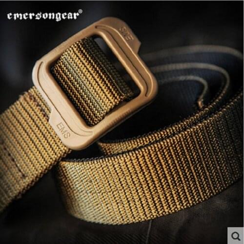 Emerson Mens Nylon Belt Tactical Belt Double Side Special Service Belt