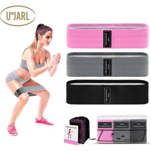 Yoga Resistance Bands Braided Elastic Band Anti-Slip Squats Hip Lifting Strength Training Pilates Sport Fitness Accessories