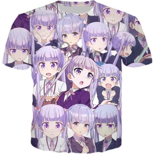 SOSHIRL New Game Anime T Shirt Kawaii Cute Fruits Basket T-shirt Funny Women Summer Streetwear Harajuku Shirt Unisex Classic Top