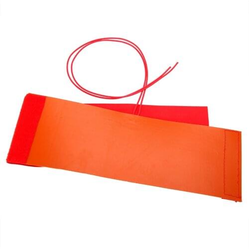 12V 240W Flexible Waterproof Silicone Heater Bed Pads Hydraulic Tank Heating Plate Mats 10x30cm