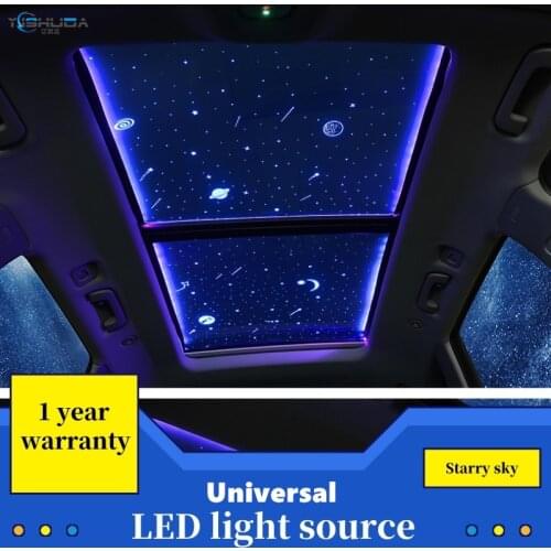 Sunroof, starry sky top, cool atmosphere light, starry sky, galaxy star romantic light gift, suitable for various models