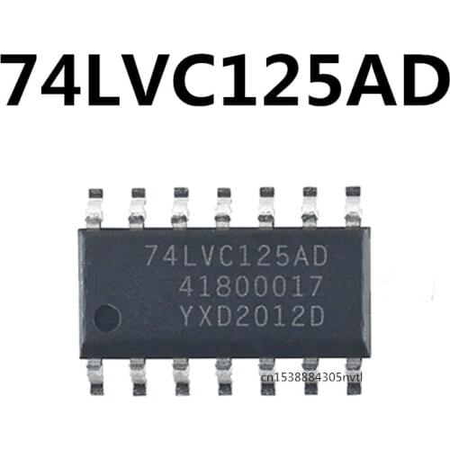 Original 10pcs/ 74LVC125AD SOP14 SN74LVC125ADR LVC125A