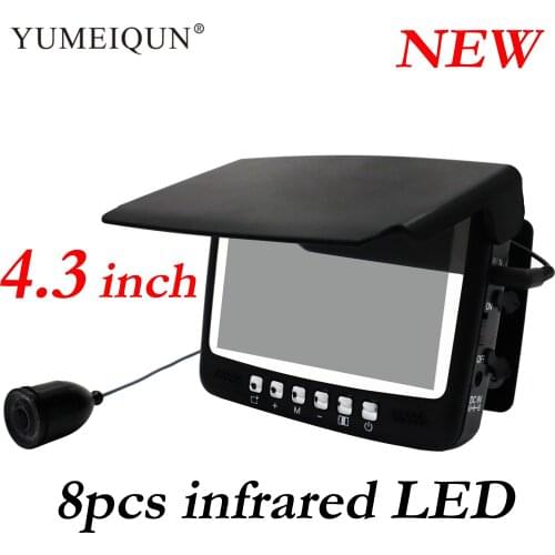 4.3inch fishing finder 15M fish underwater Fishing visual Hd night vision waterproof Fishing camera