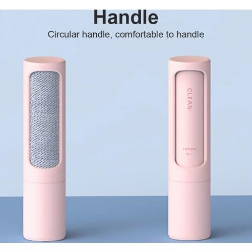 Pet Hair Remover Brush Rotary Cylinder Small Lint Roller Clothes Dust Separation Sticker Removal Tool